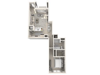A2 Floor Plan  at Altis Blue Lake, Lake Worth, 33467