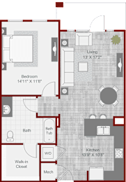  Floor Plan A2-2-A