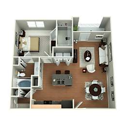 A dollhouse living room with furniture and decorations.