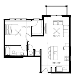  Floor Plan Monarch