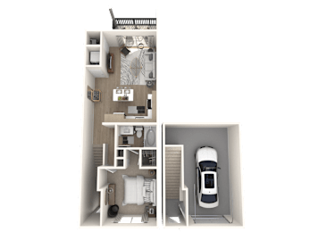 A5G Floor Plan at Altis Grand Twin Lakes, Kissimmee Florida