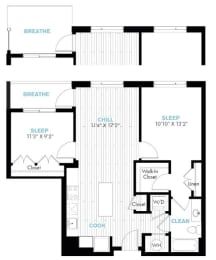  Floor Plan AD04 Den