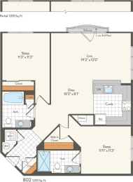  Floor Plan B02