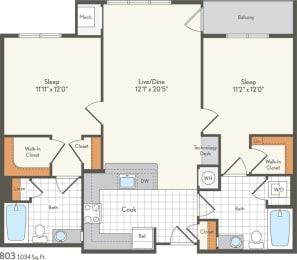  Floor Plan B03