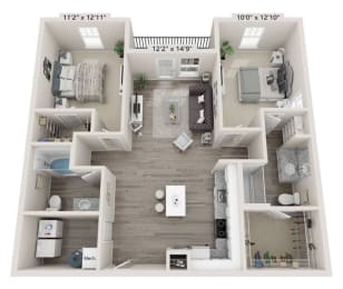  Floor Plan B1
