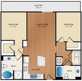  Floor Plan B2