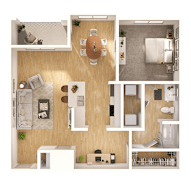 A series of images showing different rooms of a house.