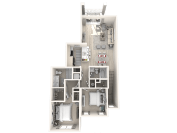 C3 Floor Plan at Altis Blue Lake, Lake Worth, FL