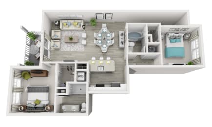 C4 Floorplan Altis Blue Lake at Altis Blue Lake, Florida, 33467