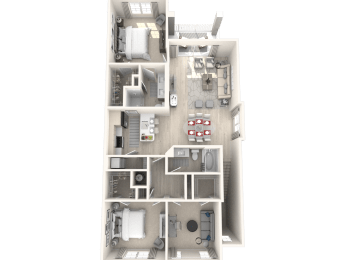 D3 Floorplan at Altis Blue Lake, Lake Worth, FL, 33467