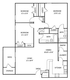  Floor Plan Castlewood