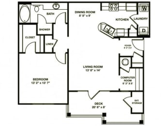  Floor Plan A1