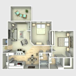  Floor Plan B1