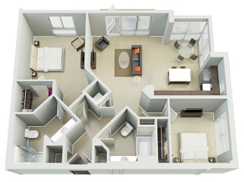  Floor Plan 2C