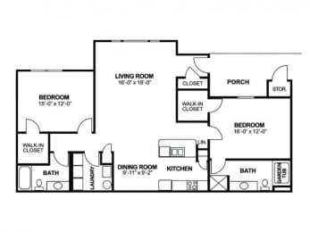  Floor Plan B3