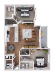  Floor Plan PB1-R