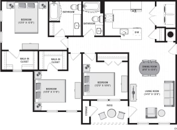 Avalon C1 Floor Plan