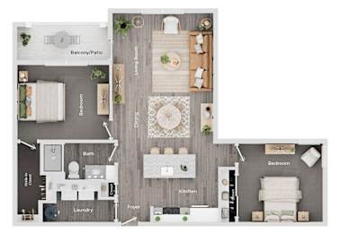  Floor Plan B1