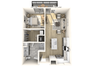 Floor Plan SA1