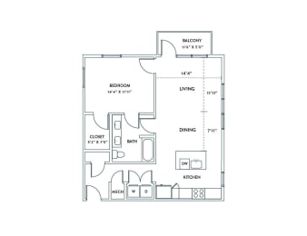  Floor Plan A7C