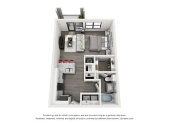  Floor Plan The King