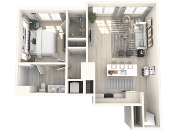 Unit A11 at Altis Grand Lake Willis, Orlando