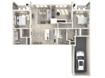 Unit D1 at Altis Grand Lake Willis, Orlando, FL 32821