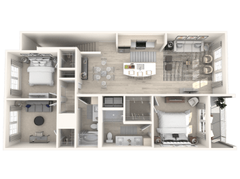 Unit D3 at Altis Grand Lake Willis, Orlando, 32821