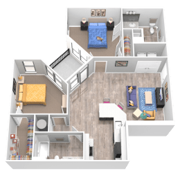  Floor Plan B3B