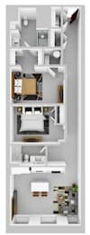  Floor Plan B8