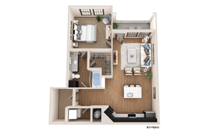 the bedroom floor plan of a 2100 sq ft apartment