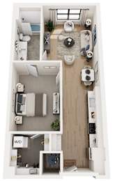  Floor Plan 1D