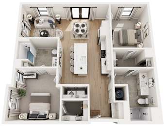  Floor Plan 2C