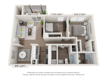  Floor Plan The Davis