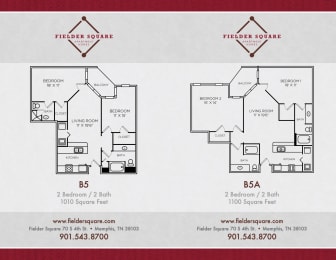  Floor Plan B5 Two Bedroom