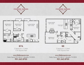  Floor Plan B8 Two Bedroom