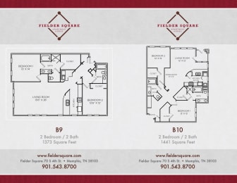  Floor Plan B9 Two Bedroom