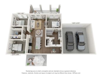  Floor Plan Grand Maison w/Garage