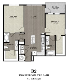  Floor Plan B2