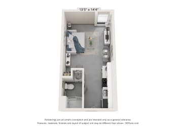  Floor Plan Five Points