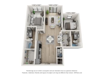  Floor Plan The Grant - B8