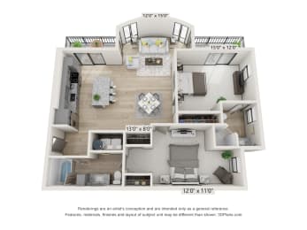  Floor Plan The Roosevelt - B7