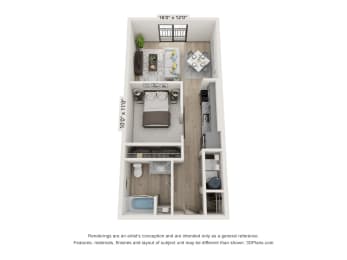  Floor Plan The Taylor - A1