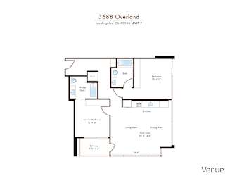 F Floor Plan at Venue, Los Angeles
