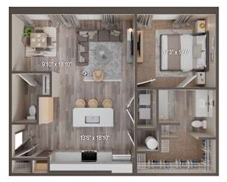UNIT A4 at Tiffany Flats, Ohio, 43231