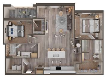UNIT B2 ALT1 at Tiffany Flats, Columbus