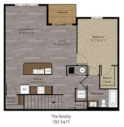  Floor Plan The Beatty