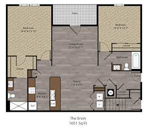  Floor Plan The Ervin