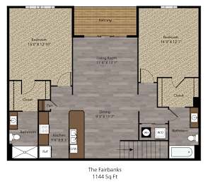  Floor Plan The Fairbanks