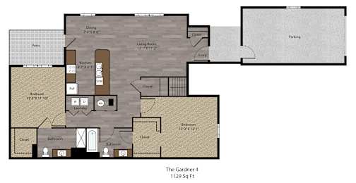  Floor Plan The Gardner 4